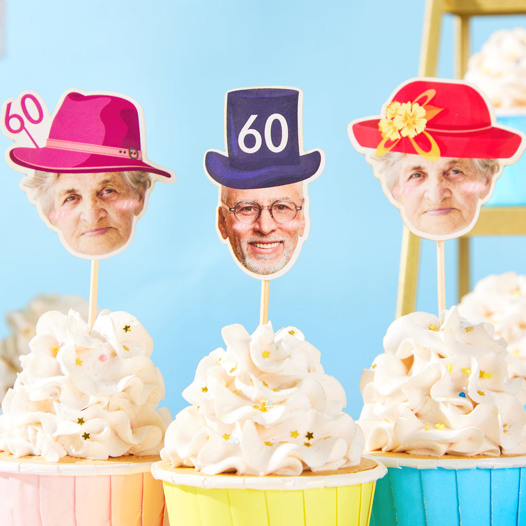 custom-cupcake-topper-with-grandparent-avatar-in-six-pcs