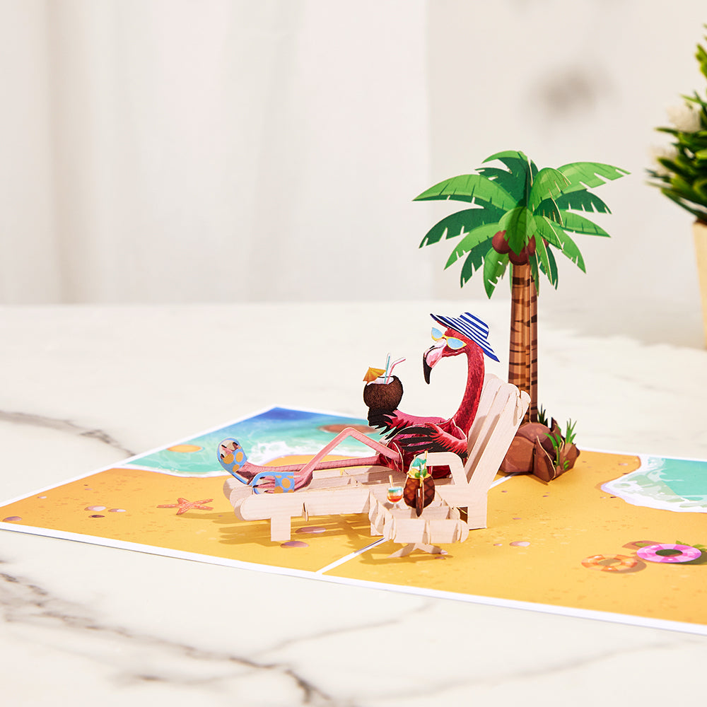 flamingo-vacation-pop-up-card