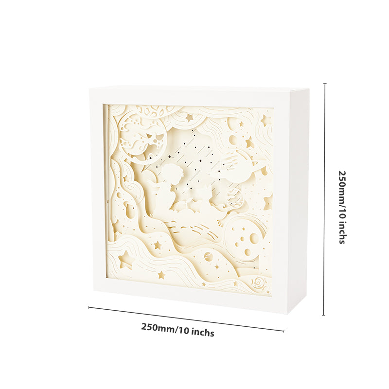 Le-Petit-Prince-3D-Paper-Cut-Light Box