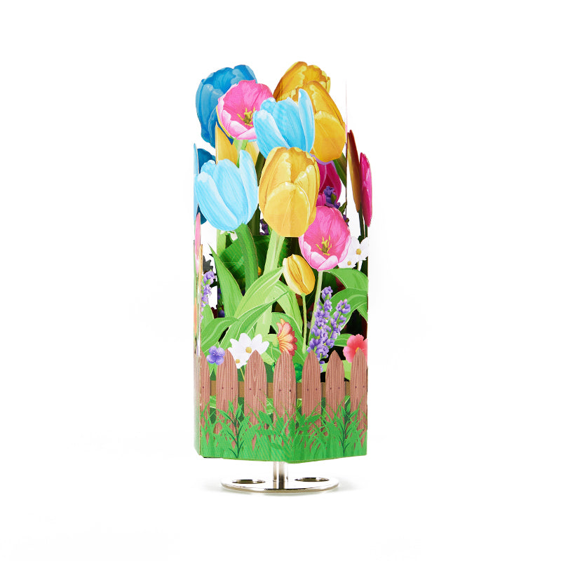 spring-tulip-3d-paper-music-box-